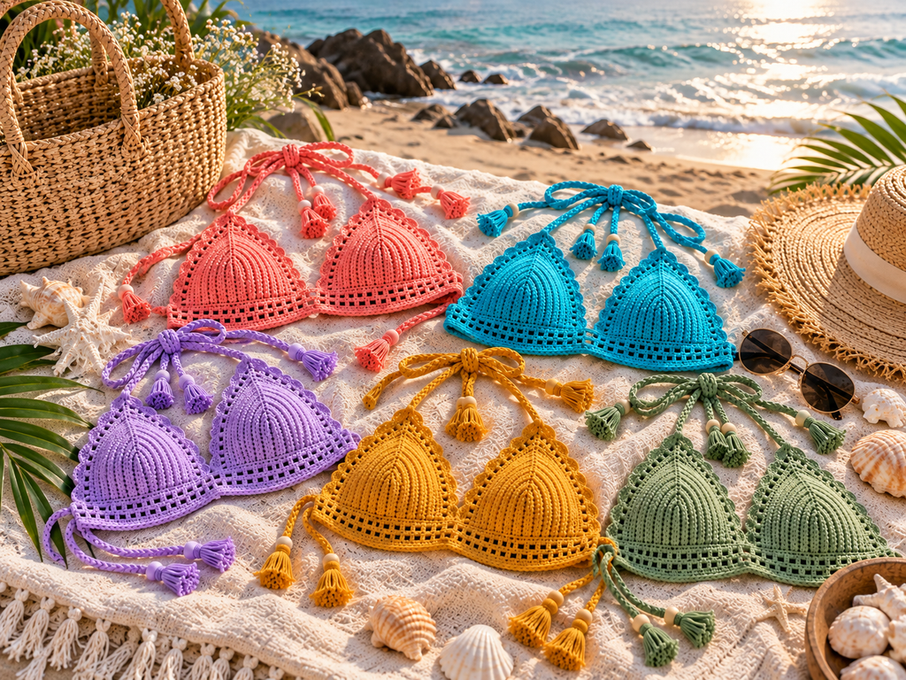 crochet bikini top patterns