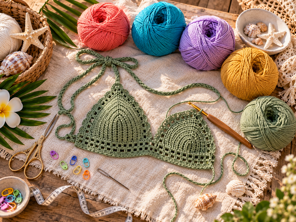 crochet bikini top patterns