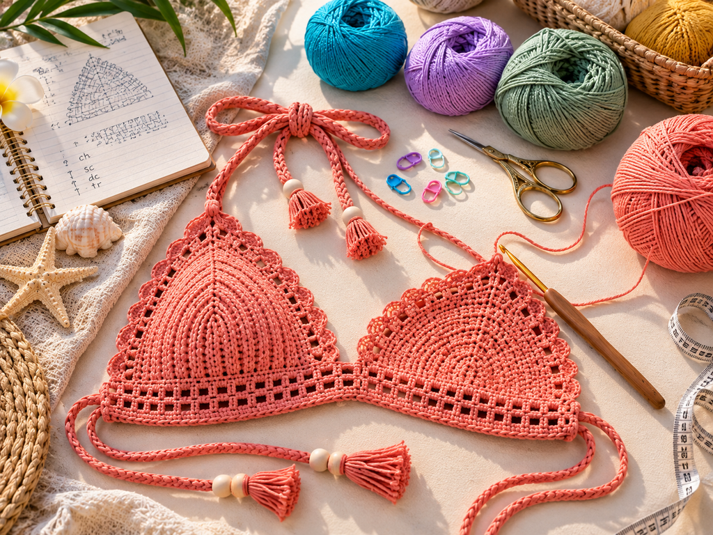 crochet bikini top patterns