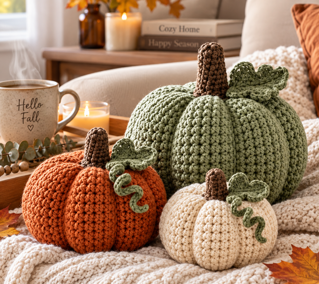 Cute Crochet Pumpkin Patterns