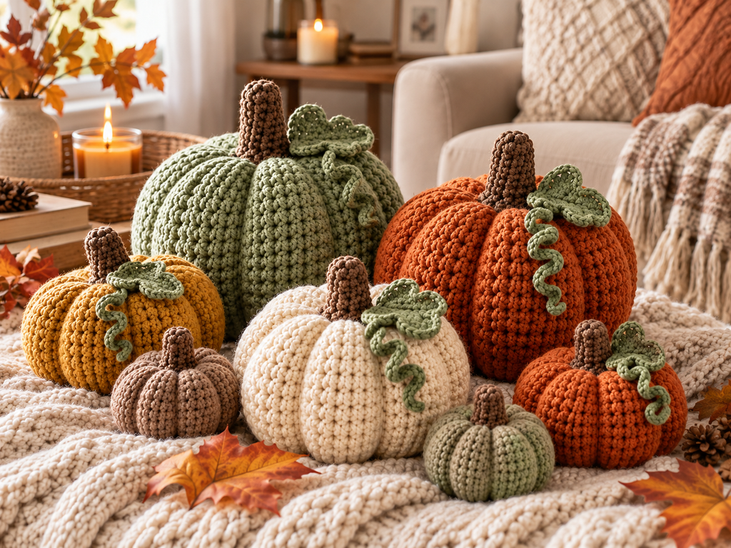 Cute Crochet Pumpkin Patterns 