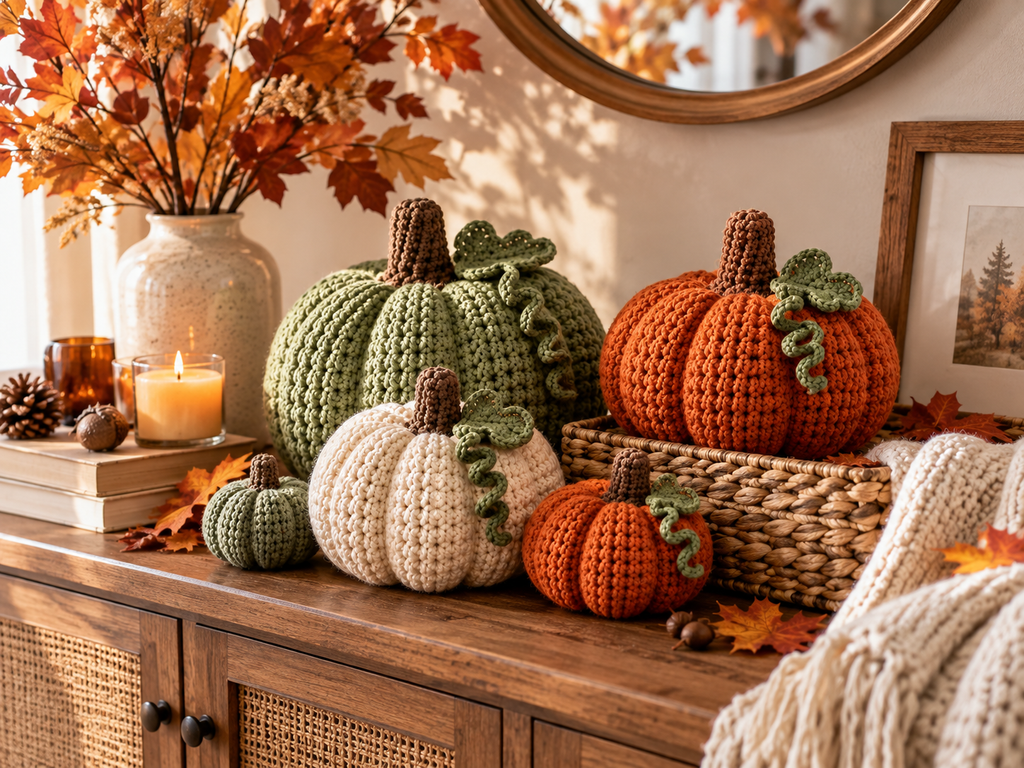 Cute Crochet Pumpkin Patterns 