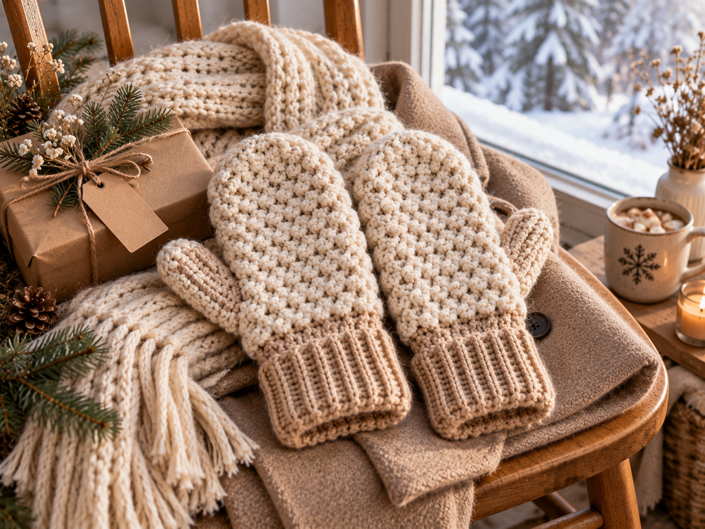 easy and warm crochet mitten patterns