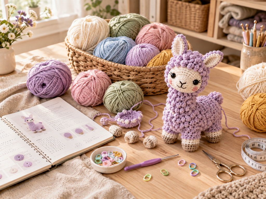 cute crochet llama patterns