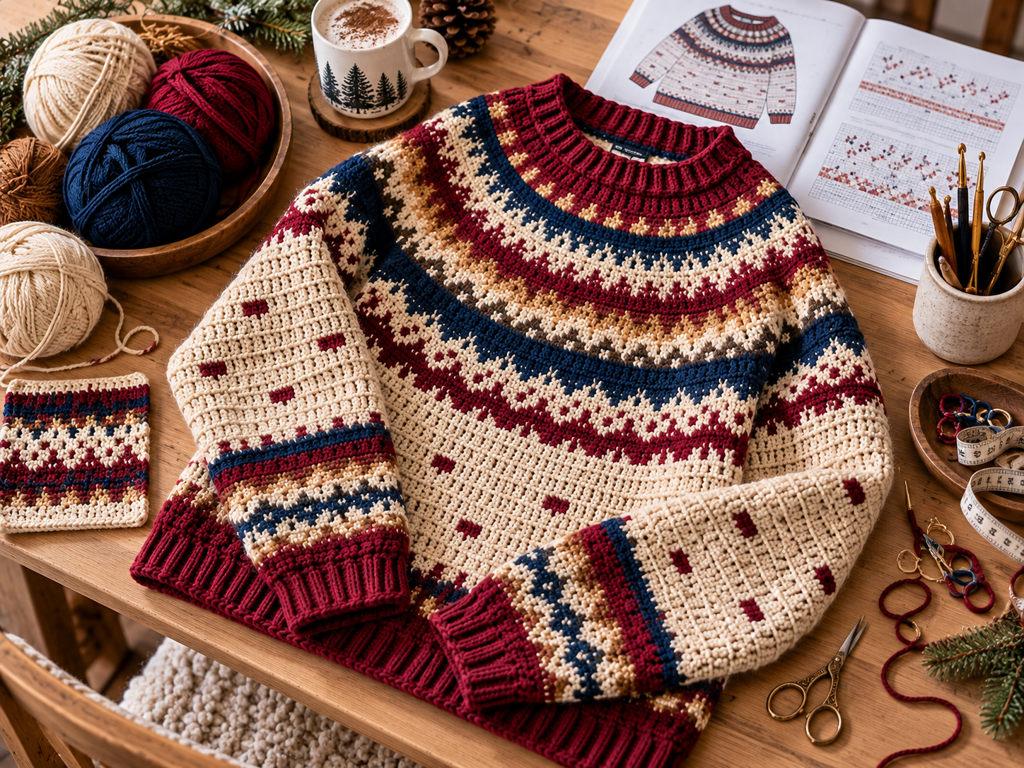 Cozy Crochet Sweater Pattern