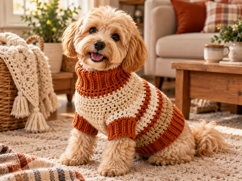 Crochet Dog Sweater Patterns