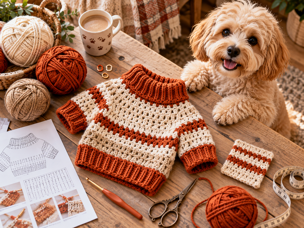 Crochet Dog Sweater Patterns