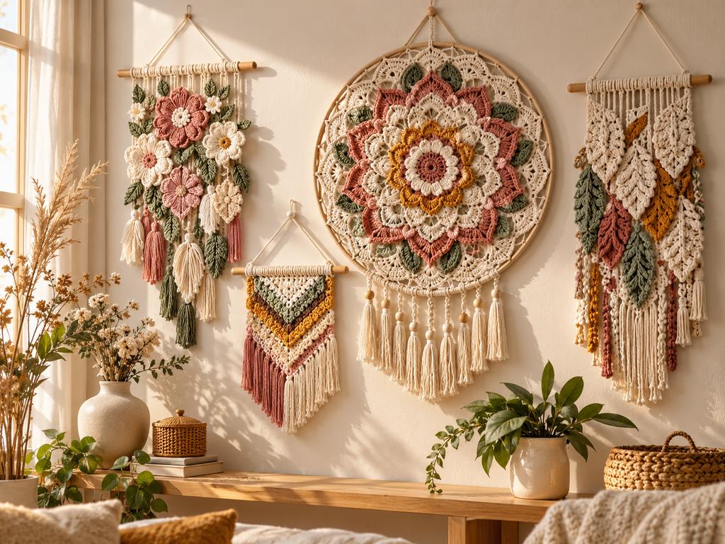 gorgeous crochet wall hanging patterns