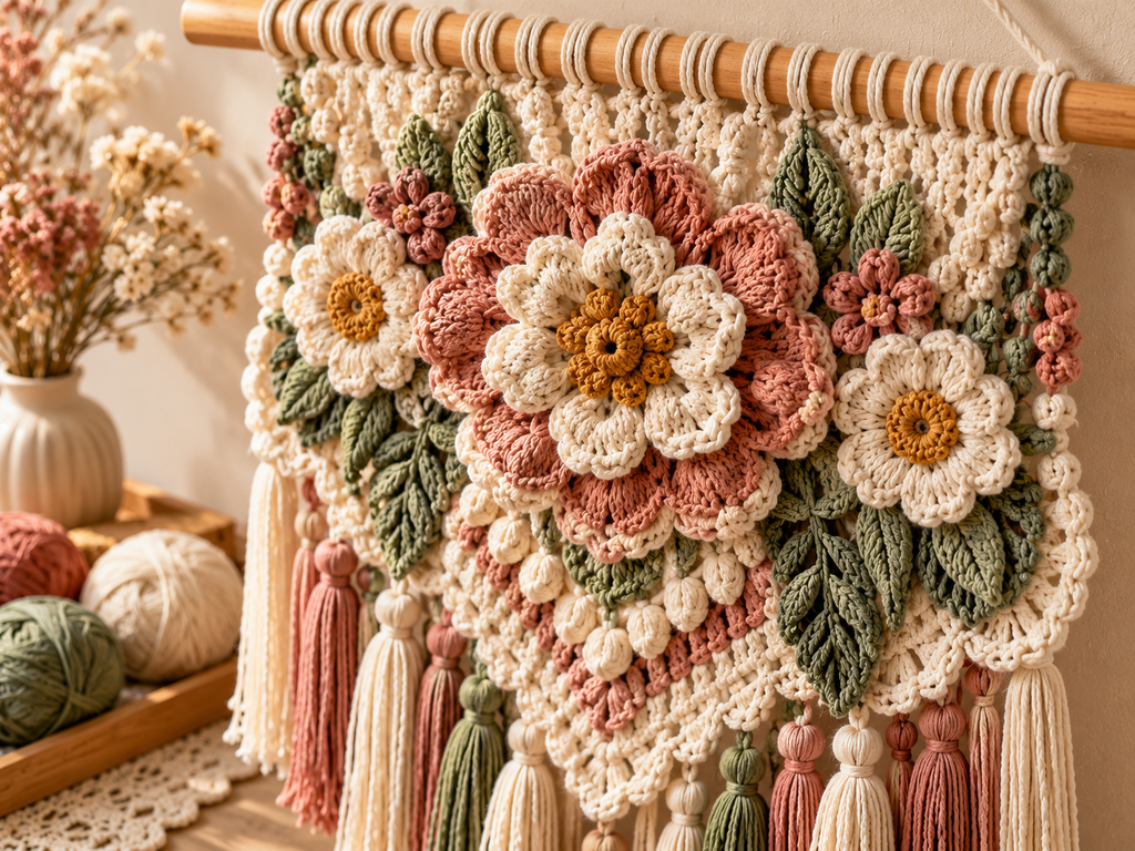 gorgeous crochet wall hanging patterns