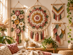 gorgeous crochet wall hanging patterns