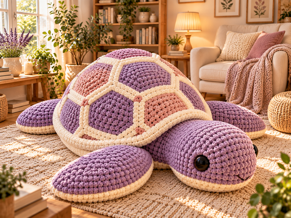 crochet jumbo turtle pattern human size review