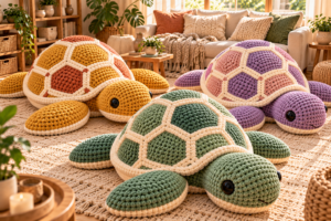 crochet jumbo turtle pattern human size review