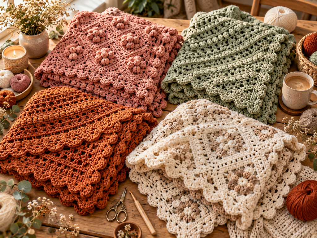 10 cozy crochet blanket patterns