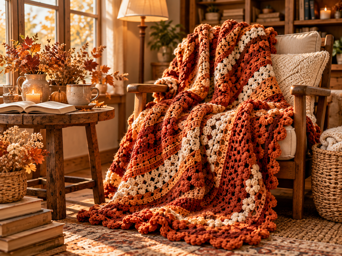 10 cozy crochet blanket patterns