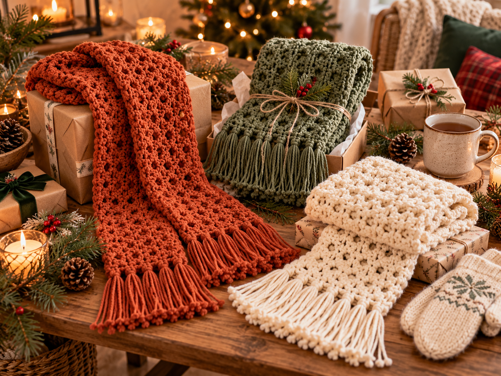 25 crochet scarf patterns for beginners