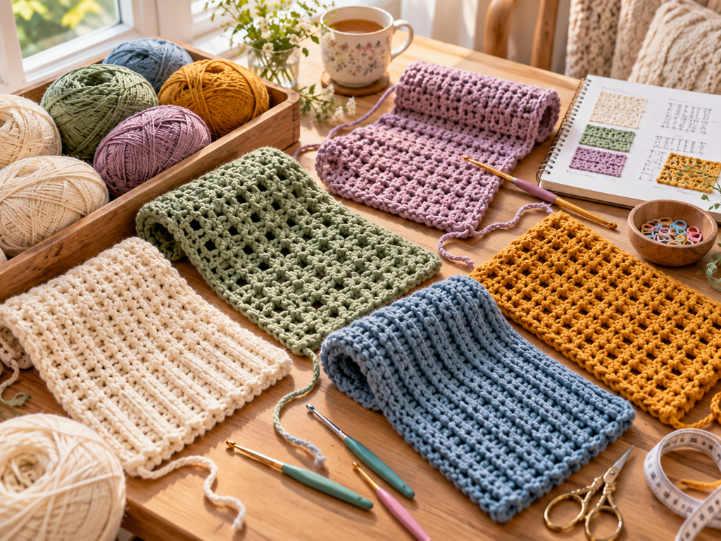 25 crochet scarf patterns for beginners